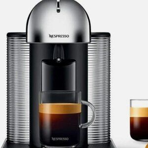 Nespresso Vertuo Coffee & Espresso Maker by Breville – Chrome – Lightly Used